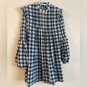 Urban Outfitters Long Sleeve Ruffle Babydoll Dress